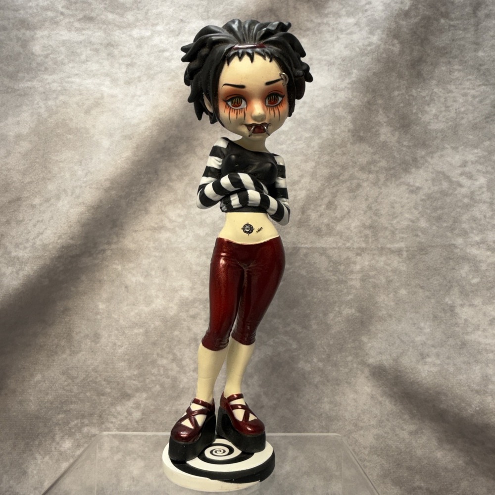 Vintage Bleeding Edge Goths Ophelia Pain 7" Vinyl Figure Series 2 RARE 2003